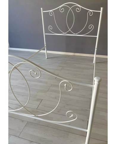 Letto una Piazza e Mezza in Ferro Battuto Marta | AESSEGI Letto una Piazza e Mezza in Ferro Battuto Marta | AESSEGI