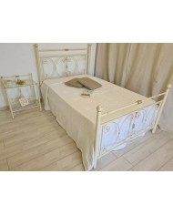 Letto una Piazza e Mezza in Ferro Battuto Mimosa | AESSEGI