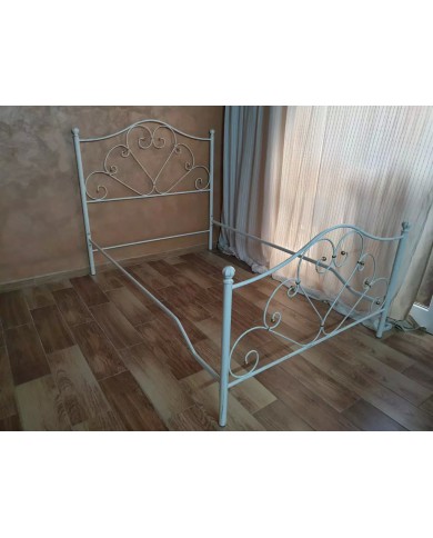 Letto una Piazza e Mezza in Ferro Battuto Sogno | AESSEGI Letto una Piazza e Mezza in Ferro Battuto Sogno | AESSEGI