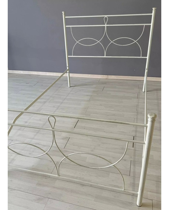 Letto una Piazza e Mezza in Ferro Battuto Marianne | AESSEGI