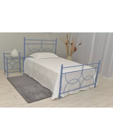 Letto una Piazza e Mezza in Ferro Battuto Marianne | AESSEGI Letto una Piazza e Mezza in Ferro Battuto Marianne | AESSEGI