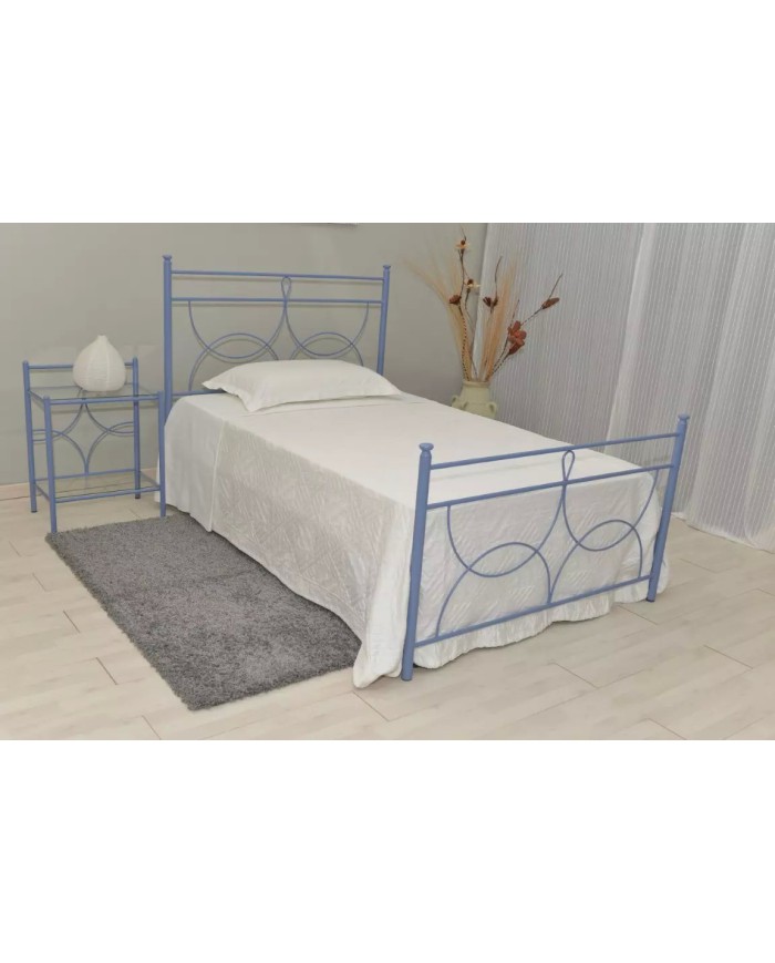 Letto una Piazza e Mezza in Ferro Battuto Marianne | AESSEGI Letto una Piazza e Mezza in Ferro Battuto Marianne | AESSEGI