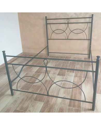 Letto una Piazza e Mezza in Ferro Battuto Marianne | AESSEGI Letto una Piazza e Mezza in Ferro Battuto Marianne | AESSEGI