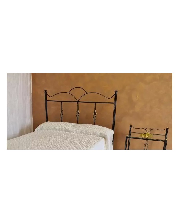 Testata Letto una Piazza e Mezza Fiocco con Giroletto | AESSEG Testata Letto una Piazza e Mezza Fiocco con Giroletto | AESSEG