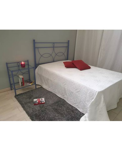 Testata Letto una Piazza e Mezza Marianne con Giroletto | AESSEGI Testata Letto una Piazza e Mezza Marianne con Giroletto | AESSEGI