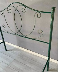 Testata Letto una Piazza e Mezza Marta con Giroletto | AESSEGI