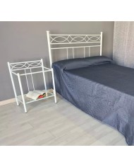 Testata Letto una Piazza e Mezza Rosa Anna con Giroletto | AESSEGI