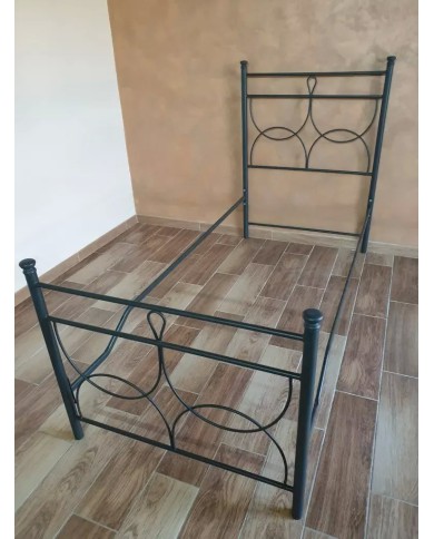 Letto Singolo in Ferro Battuto Marianne | AESSEGI Letto Singolo in Ferro Battuto Marianne | AESSEGI
