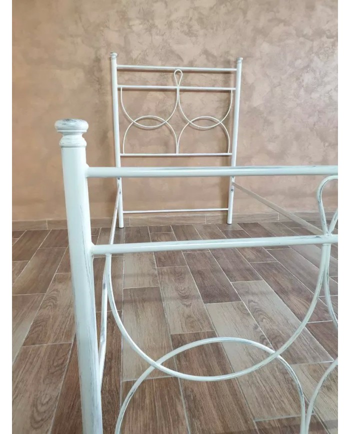 Letto Singolo in Ferro Battuto Marianne | AESSEGI