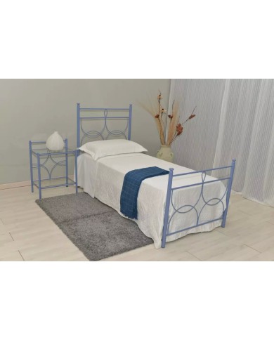 Letto Singolo in Ferro Battuto Marianne | AESSEGI Letto Singolo in Ferro Battuto Marianne | AESSEGI