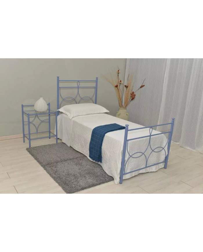 Letto Singolo in Ferro Battuto Marianne | AESSEGI