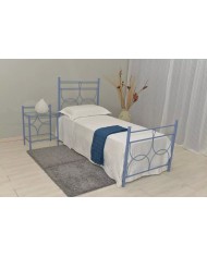 Letto Singolo in Ferro Battuto Marianne | AESSEGI