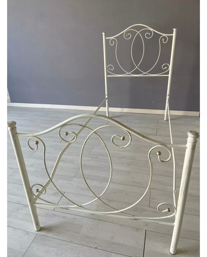 Letto Singolo in Ferro Battuto Marta | AESSEGI