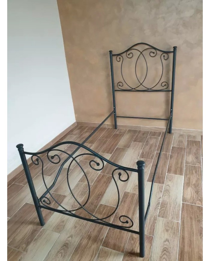 Letto Singolo in Ferro Battuto Marta | AESSEGI