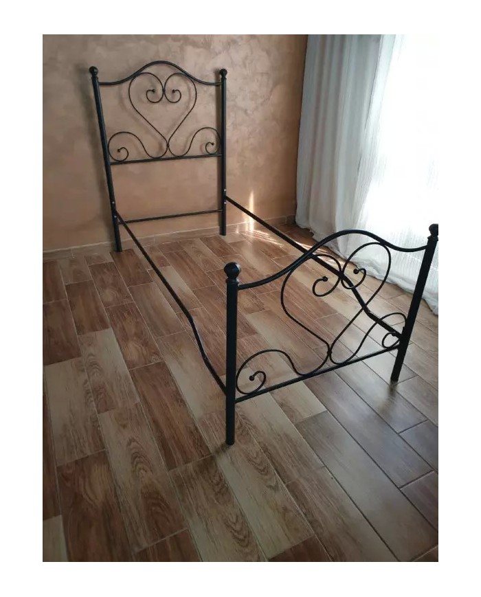 Letto Singolo in Ferro Battuto Sogno | AESSEGI Letto Singolo in Ferro Battuto Sogno | AESSEGI