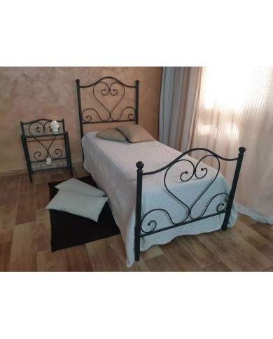 Letto Singolo in Ferro Battuto Sogno | AESSEGI Letto Singolo in Ferro Battuto Sogno | AESSEGI