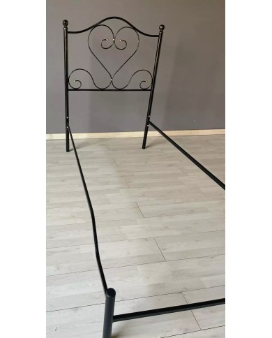 Testata Letto Singolo Ferro Battuto Sogno con Giroletto | AESSEGI Testata Letto Singolo Ferro Battuto Sogno con Giroletto | AESSEGI