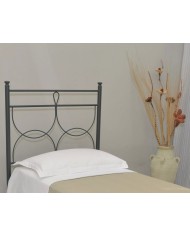 Testata Letto Singolo Ferro Battuto Marianne con Giroletto | AESSEGI Testata Letto Singolo Ferro Battuto Marianne con Giroletto | AESSEGI