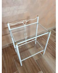 Comodino in Ferro Battuto Fiocco | AESSEGI