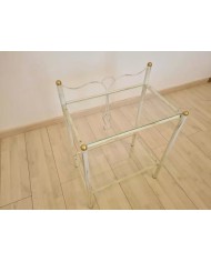 Comodino in Ferro Battuto Fiocco | AESSEGI