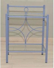 Comodino in Ferro Battuto Marianne | AESSEGI