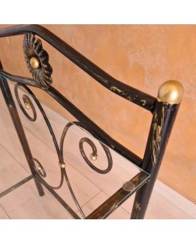 Comodino in Ferro Battuto Laura | AESSEGI Comodino in Ferro Battuto Laura | AESSEGI