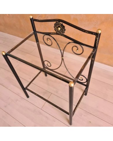 Comodino in Ferro Battuto Laura | AESSEGI Comodino in Ferro Battuto Laura | AESSEGI