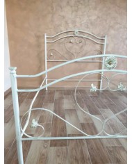 Letto alla Francese in Ferro Battuto Cuore | AESSEGI Letto alla Francese in Ferro Battuto Cuore | AESSEGI