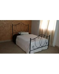 Letto alla Francese in Ferro Battuto Marta | AESSEGI Letto alla Francese in Ferro Battuto Marta | AESSEGI