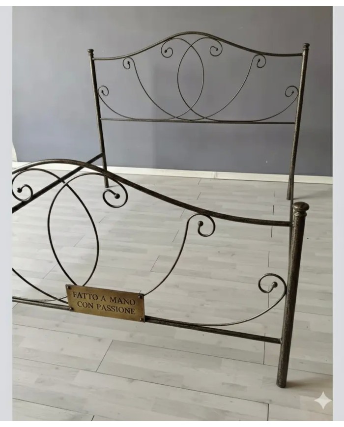 Letto Matrimoniale Ferro Battuto Marta | AESSEGI