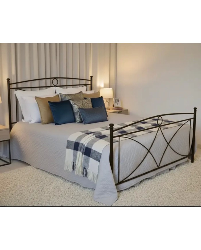 Letto Matrimoniale Ferro Battuto Tiffany | AESSEGI