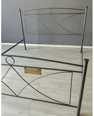 Letto Matrimoniale Ferro Battuto Tiffany | AESSEGI