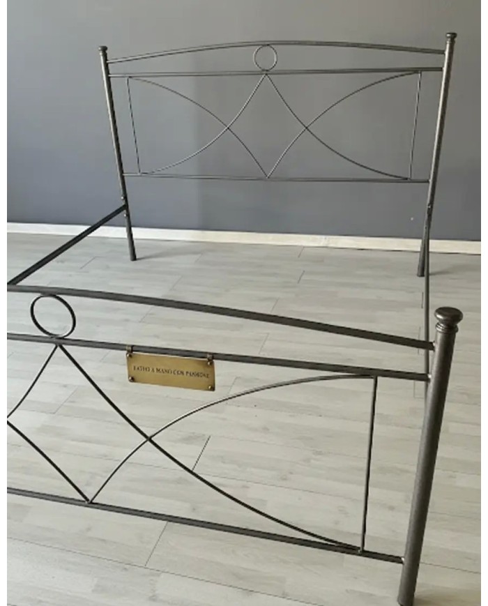 Letto Matrimoniale Ferro Battuto Tiffany | AESSEGI