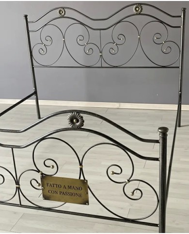 Letto Matrimoniale Ferro Battuto Laura | AESSEGI