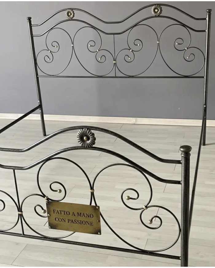 Letto Matrimoniale Ferro Battuto Laura | AESSEGI