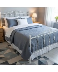 Letto Matrimoniale Ferro Battuto Damasco | AESSEGI