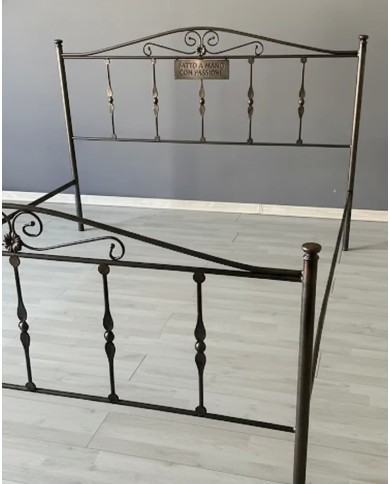 Letto Matrimoniale Ferro Battuto Damasco | AESSEGI