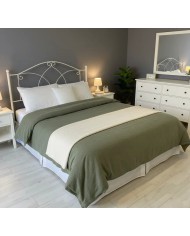 Letto Matrimoniale Ferro Battuto Denise con Giroletto | AESSEGI