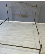 Letto Matrimoniale Ferro Battuto Denise con Giroletto | AESSEGI