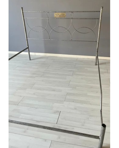 Letto Matrimoniale Ferro Battuto Marianne con Giroletto | AESSEGI