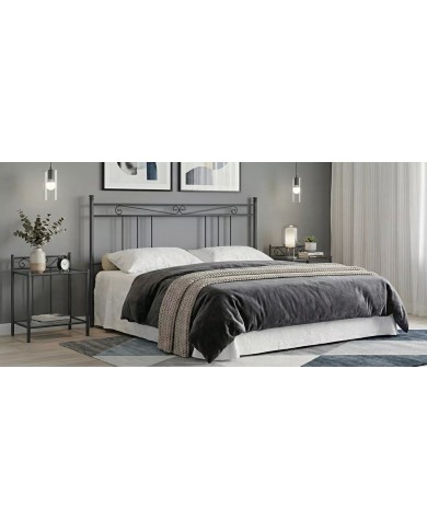Letto Matrimoniale Ferro Battuto Silvana con Giroletto | AESSEGI