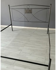 Letto Matrimoniale Ferro Battuto Tiffany con Giroletto | AESSEGI