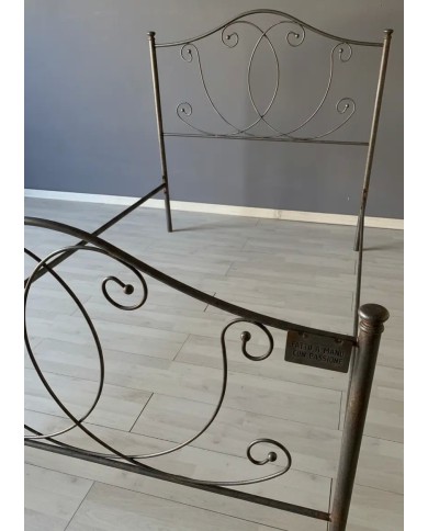 Letto una Piazza e Mezza in Ferro Battuto Marta | AESSEGI