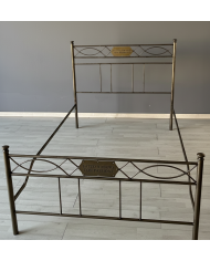 Letto una Piazza e Mezza in Ferro Battuto Rosa Anna | AESSEGI