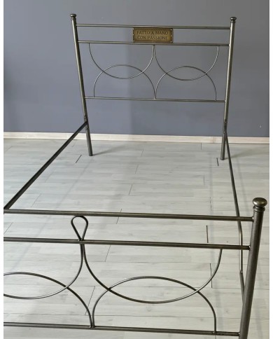 Letto una Piazza e Mezza in Ferro Battuto Marianne | AESSEGI