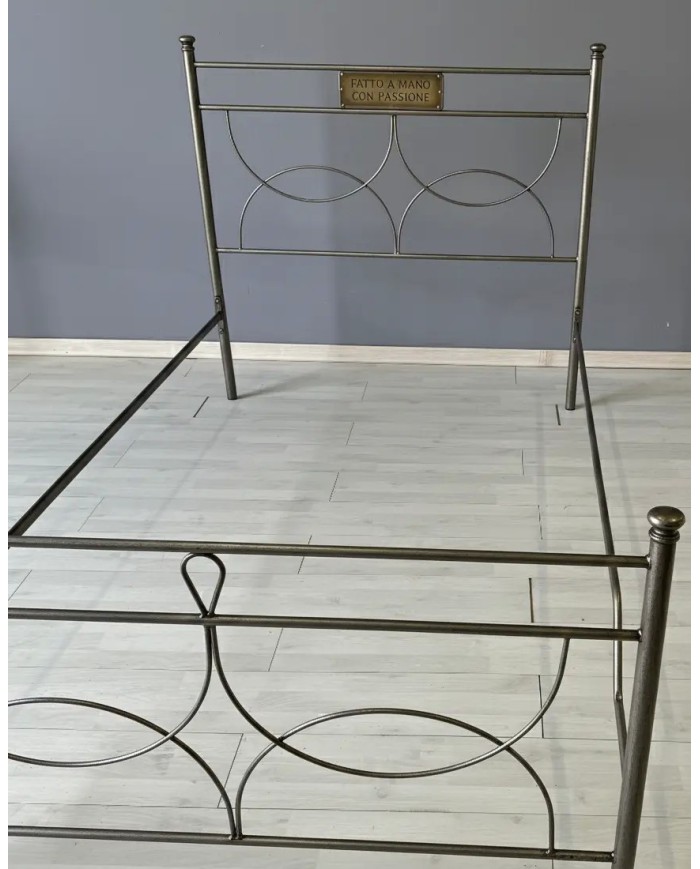 Letto una Piazza e Mezza in Ferro Battuto Marianne | AESSEGI