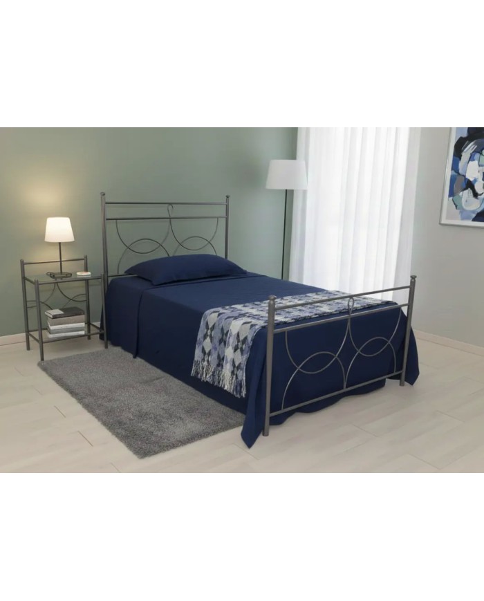 Letto francese in ferro battuto Marianne