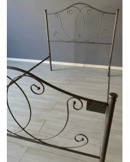 Letto alla Francese in Ferro Battuto Marta | AESSEGI