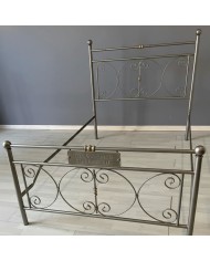 Letto alla Francese in Ferro Battuto Mimosa | AESSEGI