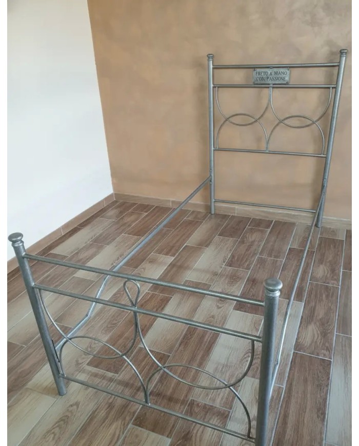 Letto Singolo in Ferro Battuto Marianne | AESSEGI